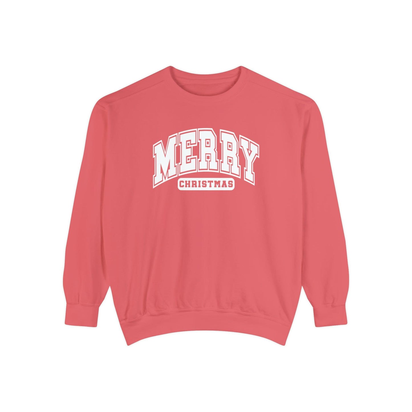Varsity Merry Christmas Crewneck - BentleyBlueCo