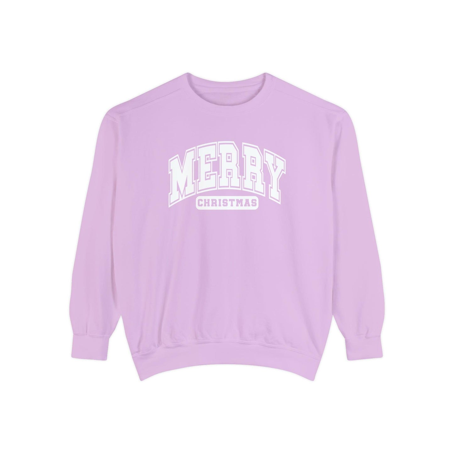 Varsity Merry Christmas Crewneck - BentleyBlueCo