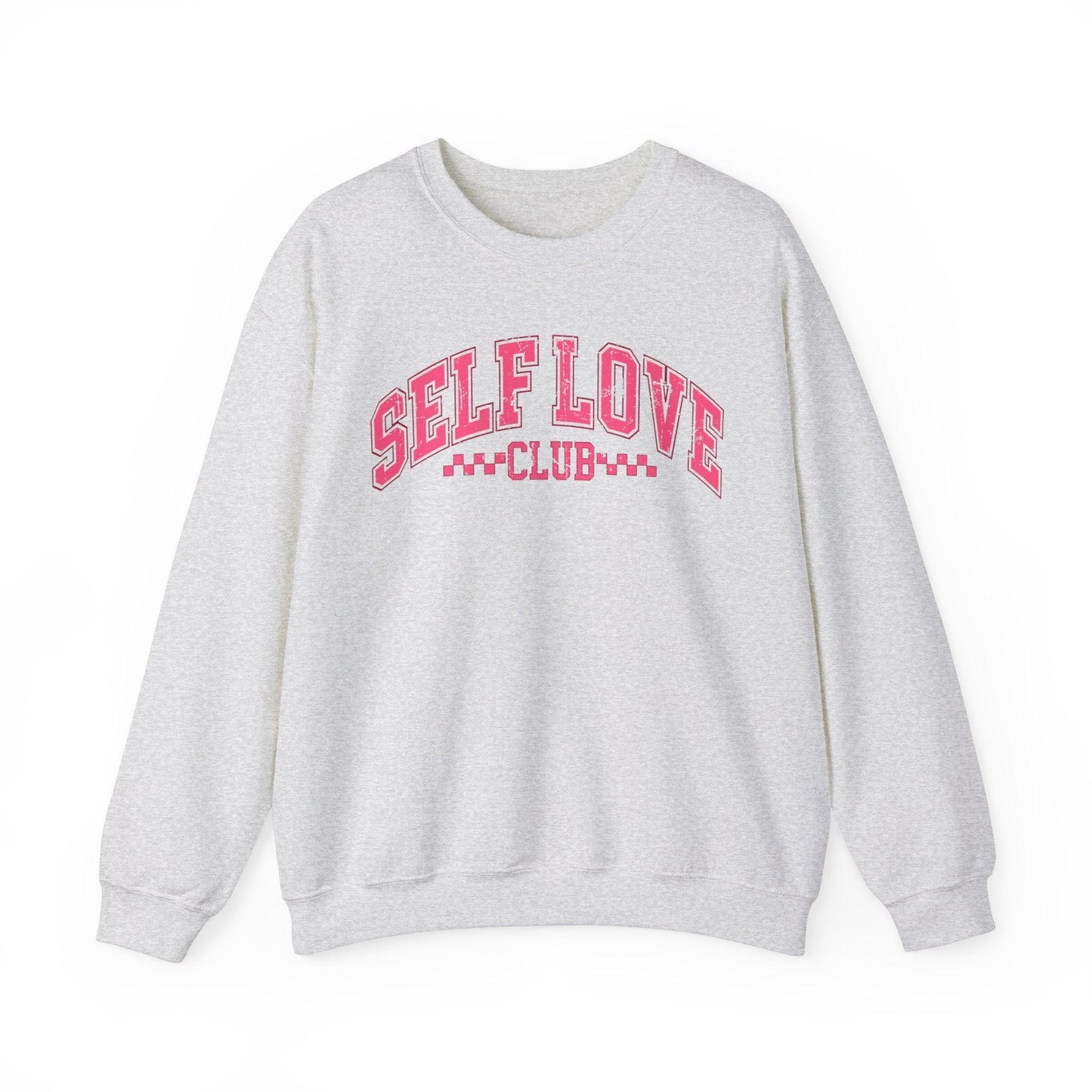 Varsity Self Love Club Crewneck - BentleyBlueCo