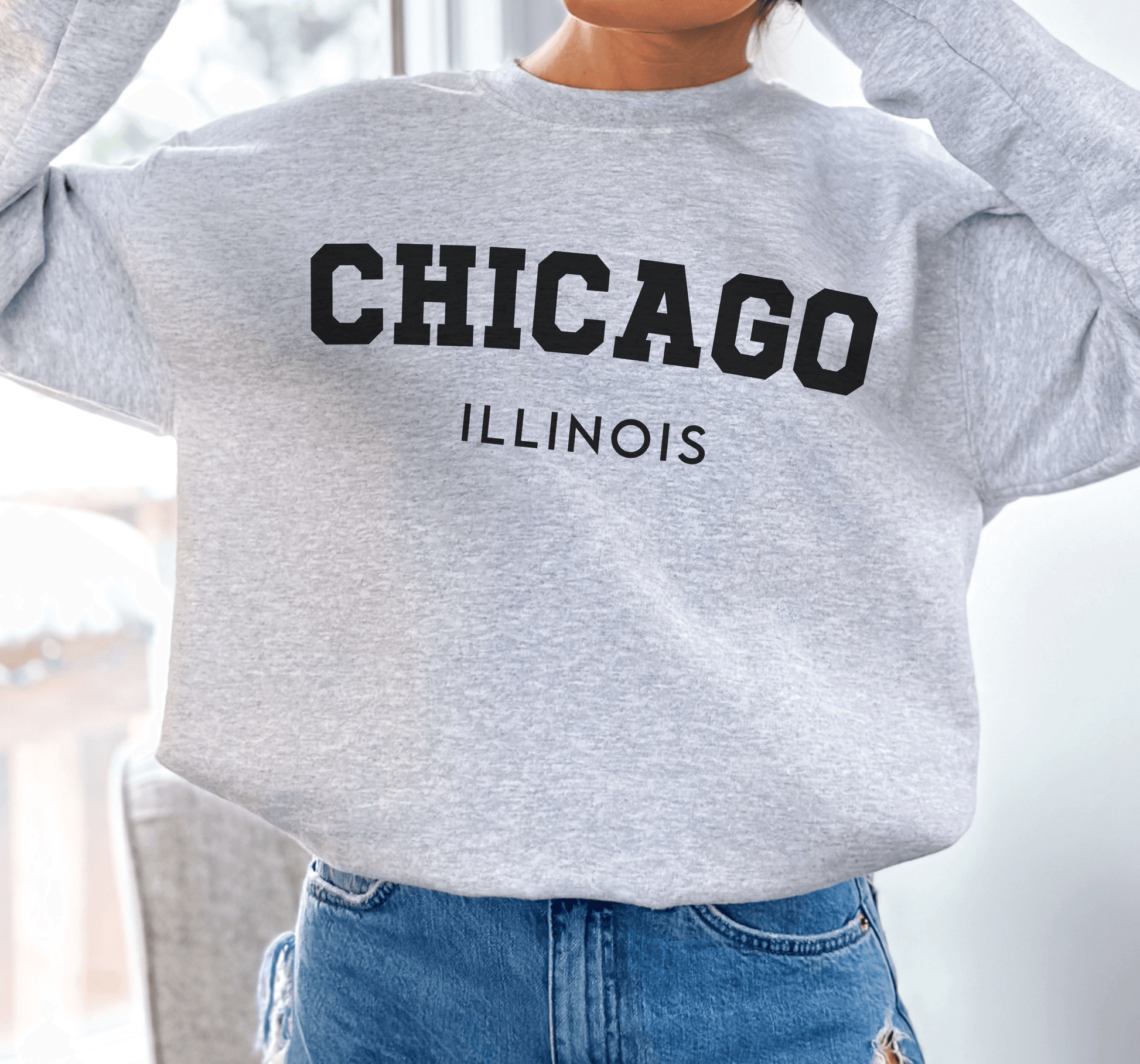 Windy City Crewneck - BentleyBlueCo