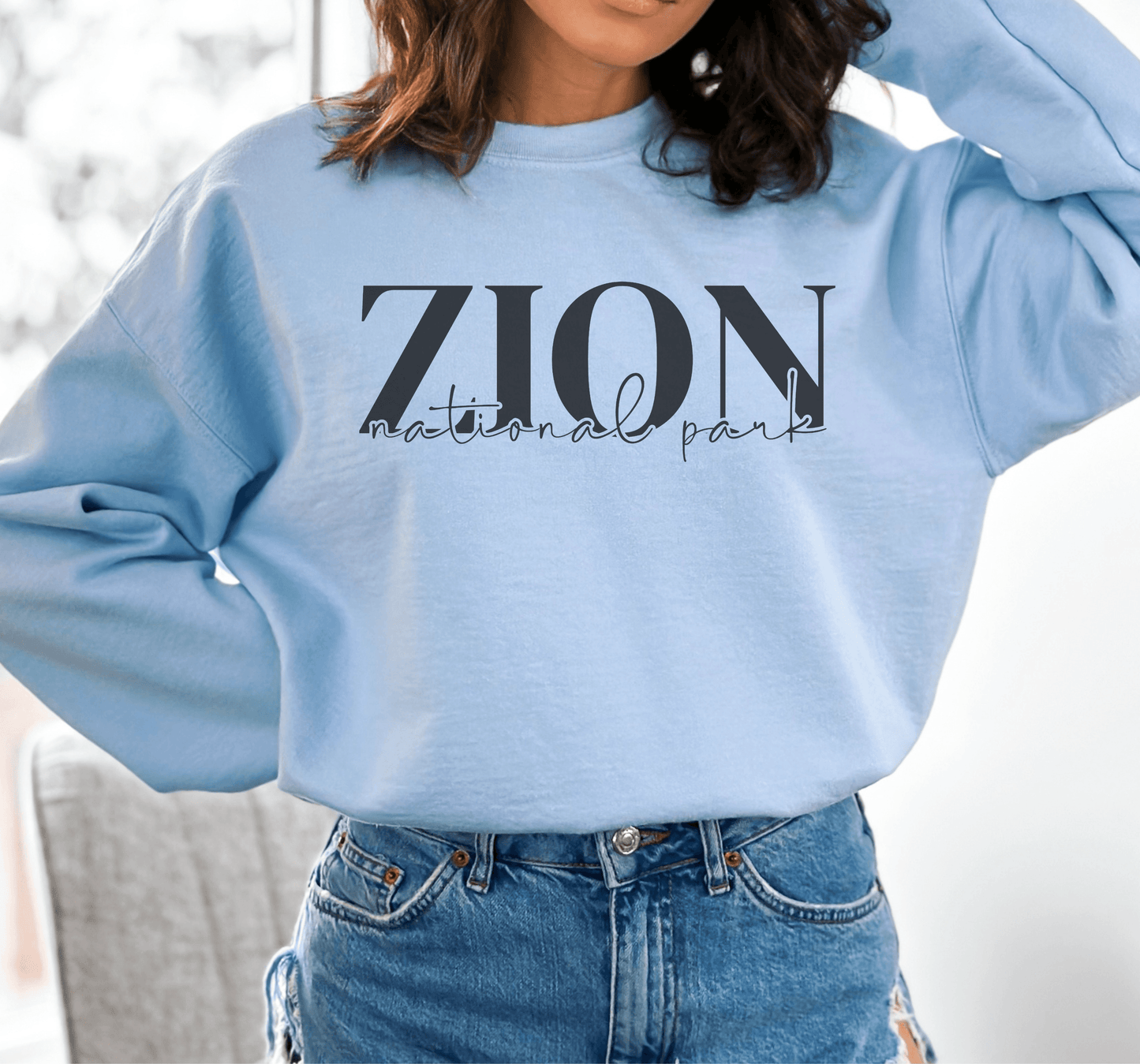 Zion National Park Sweatshirt - BentleyBlueCo
