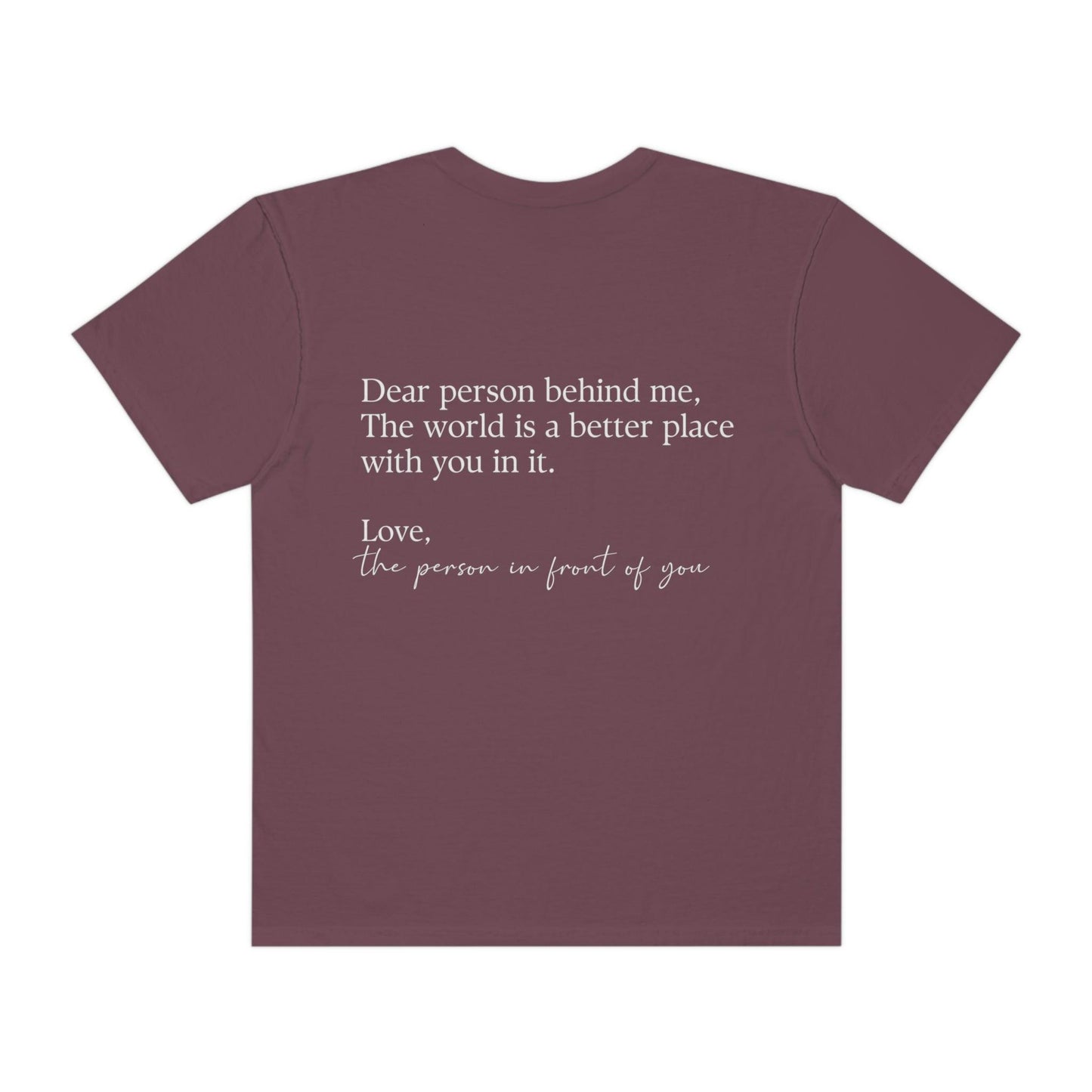 Dear Person Behind Me Shirt - BentleyBlueCo