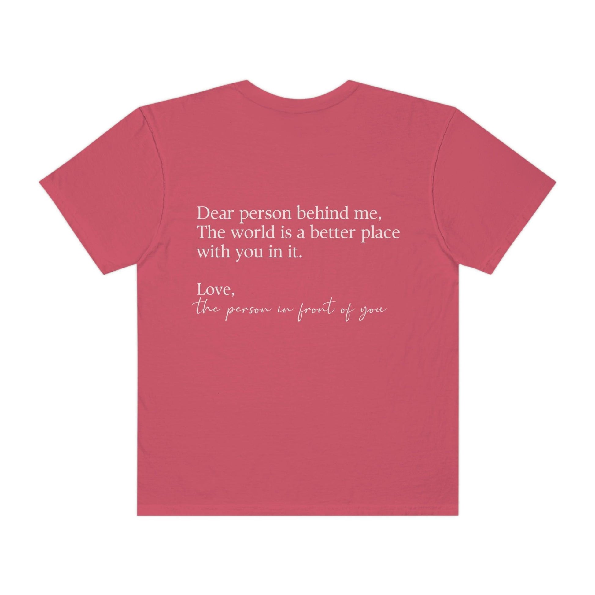 Dear Person Behind Me Shirt - BentleyBlueCo