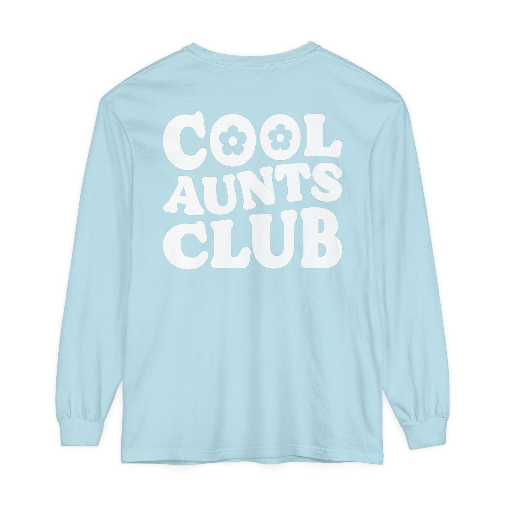 Cool Aunts Club - Comfort Colors Long Sleeve Tee - BentleyBlueCo