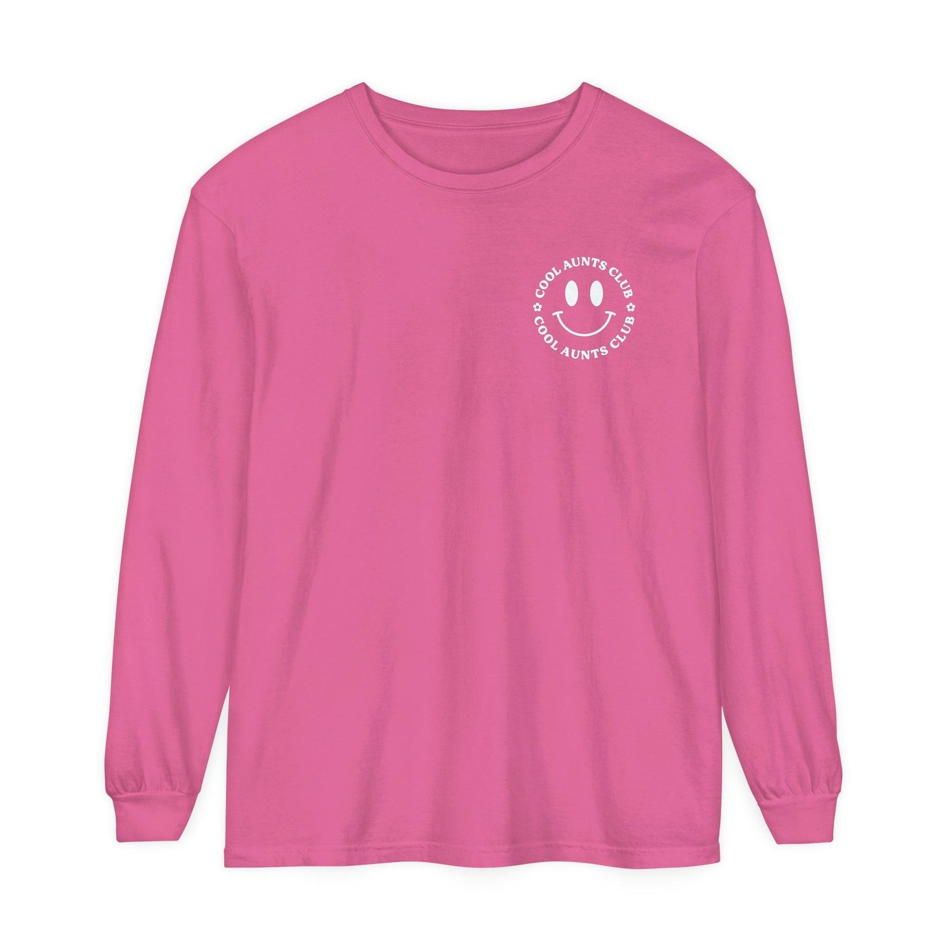 Cool Aunts Club - Comfort Colors Long Sleeve Tee - BentleyBlueCo