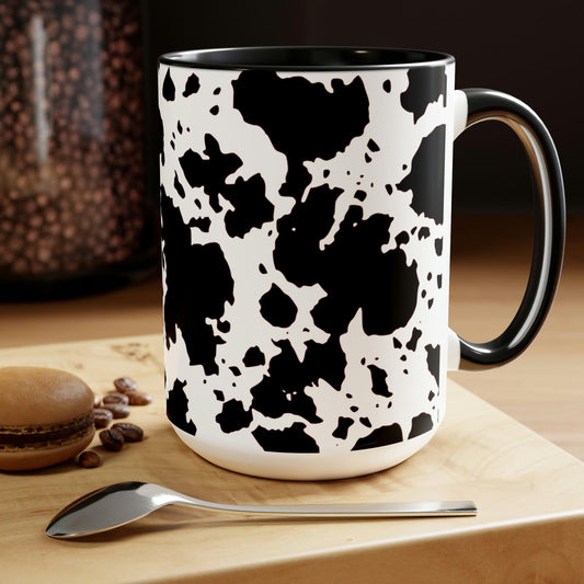 Cow Print Mug - BentleyBlueCo