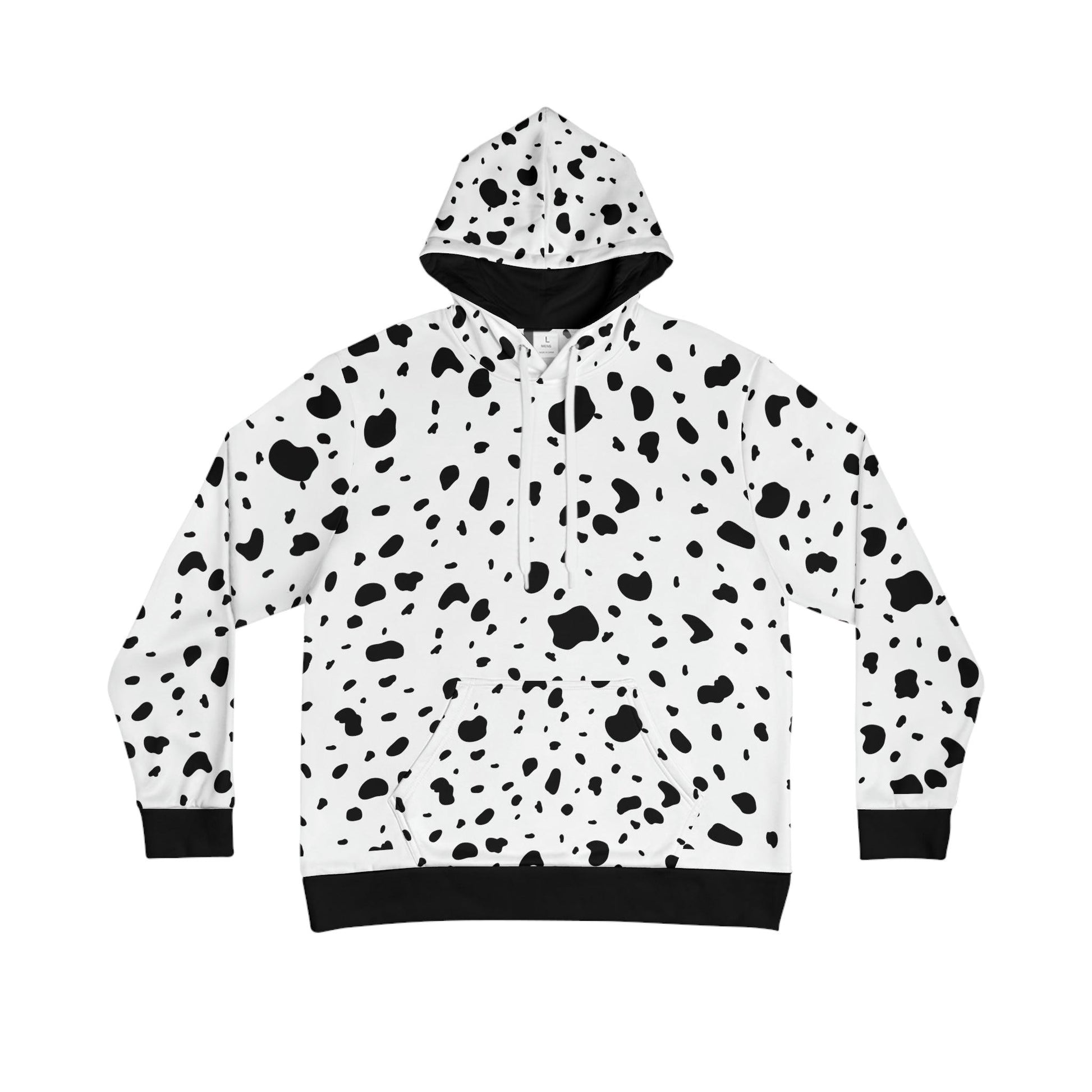 Dalmatian Print Hoodie - BentleyBlueCo
