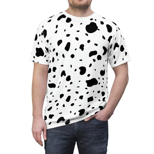Dalmatian Print Shirt - Unisex - BentleyBlueCo