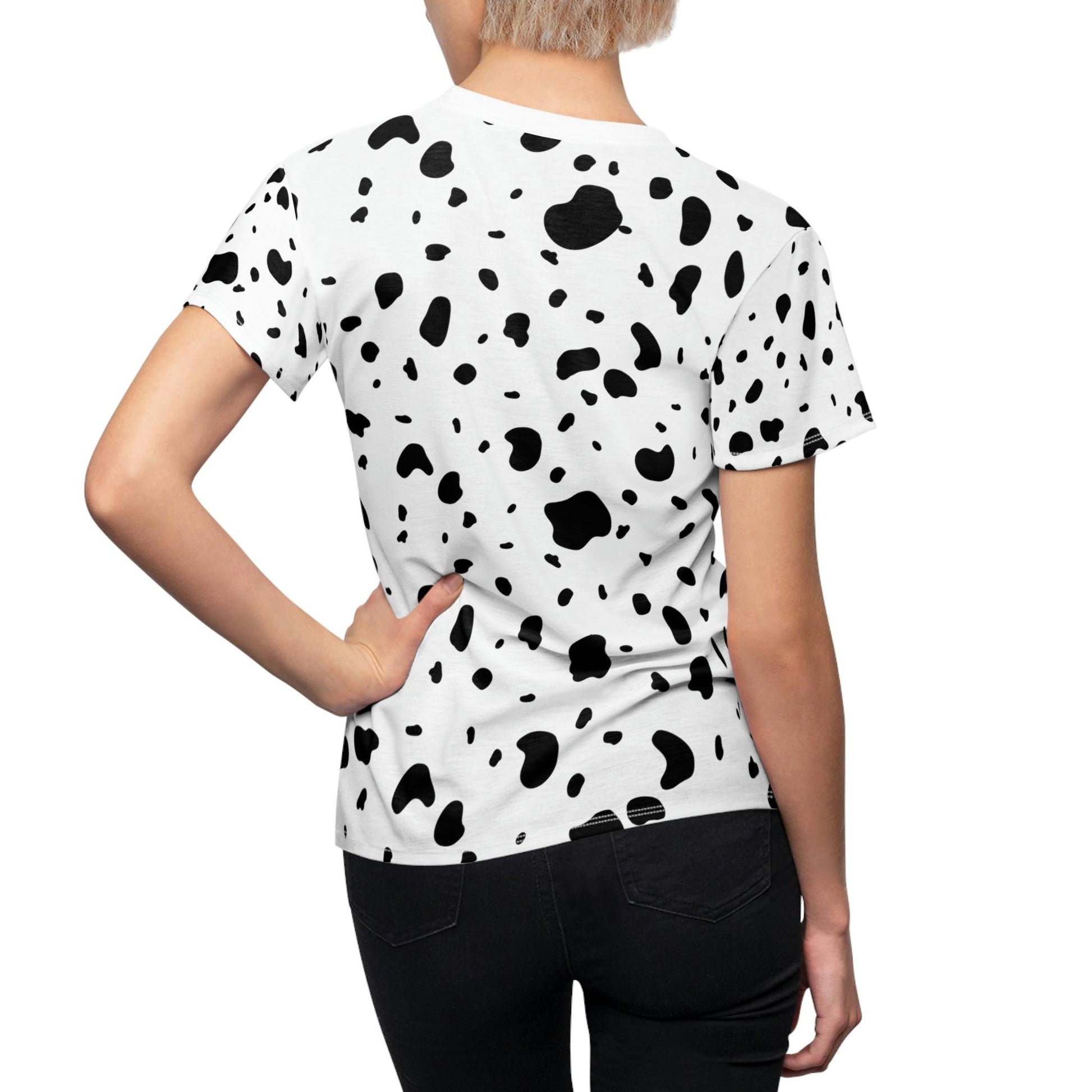 Dalmatian Print Shirt - Women's Style - BentleyBlueCo