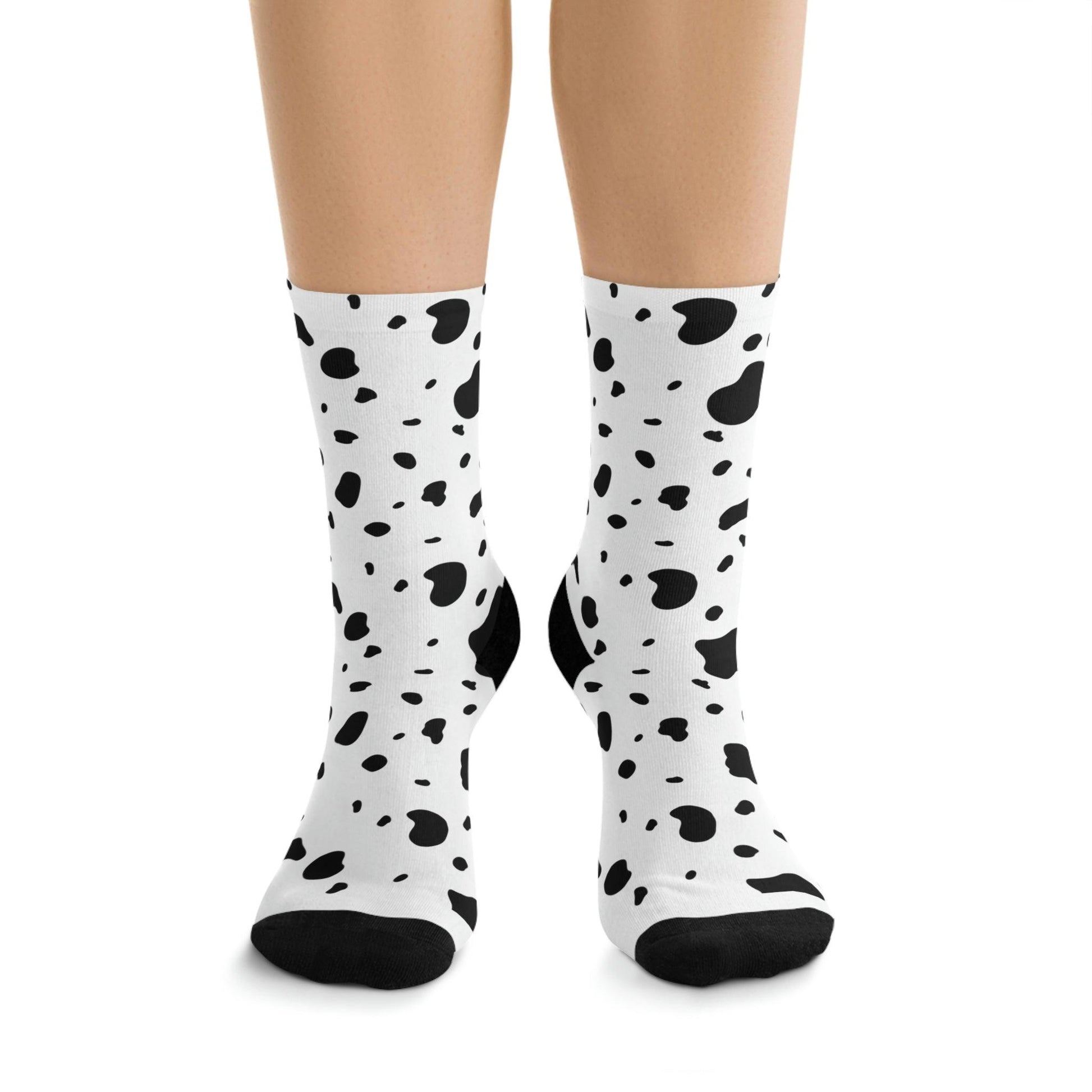Dalmatian Print Socks - BentleyBlueCo