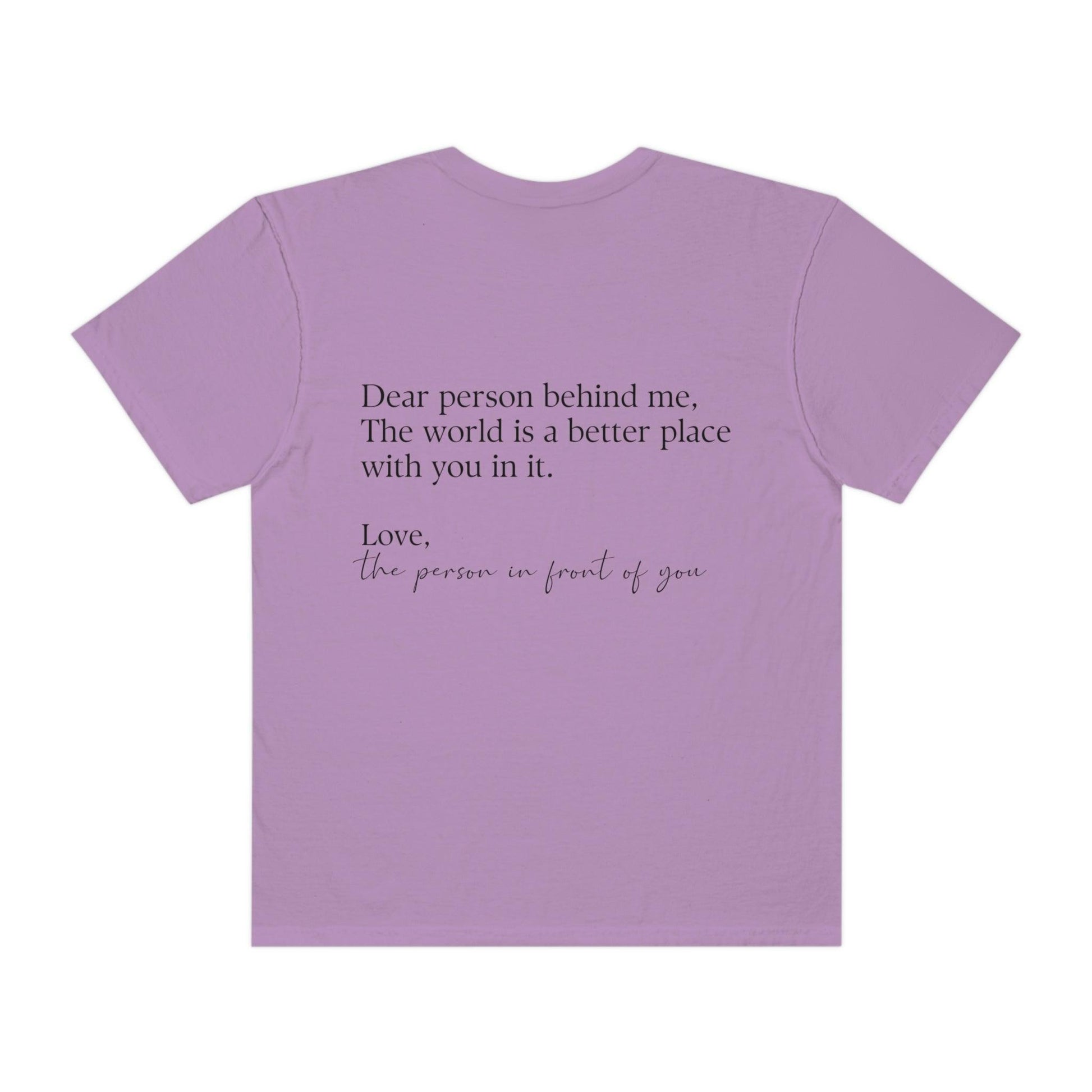 Dear Person Behind Me Shirt - BentleyBlueCo