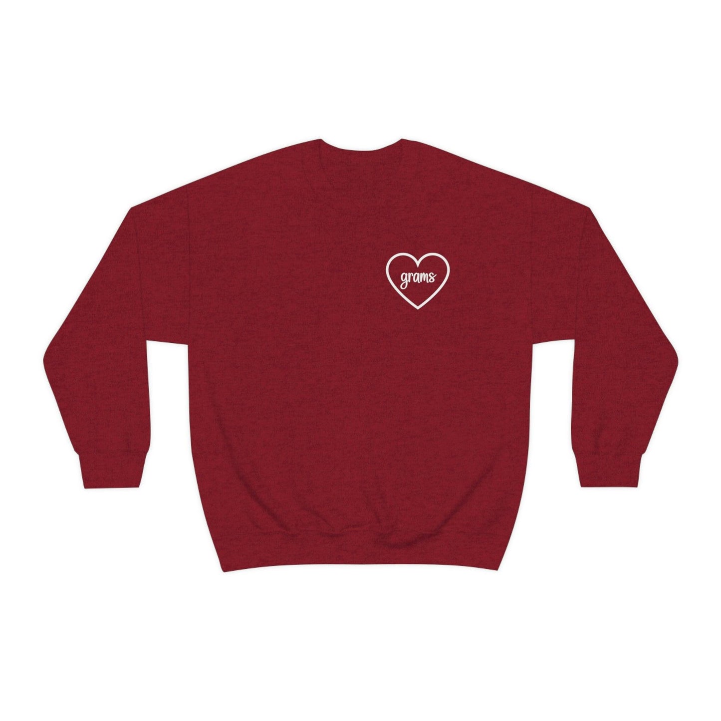 Grams Heart Crewneck - BentleyBlueCo
