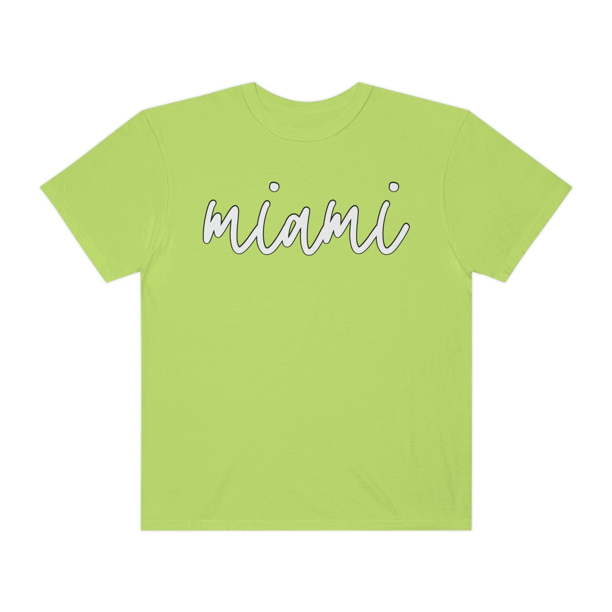 Miami Comfort Colors Shirt - BentleyBlueCo