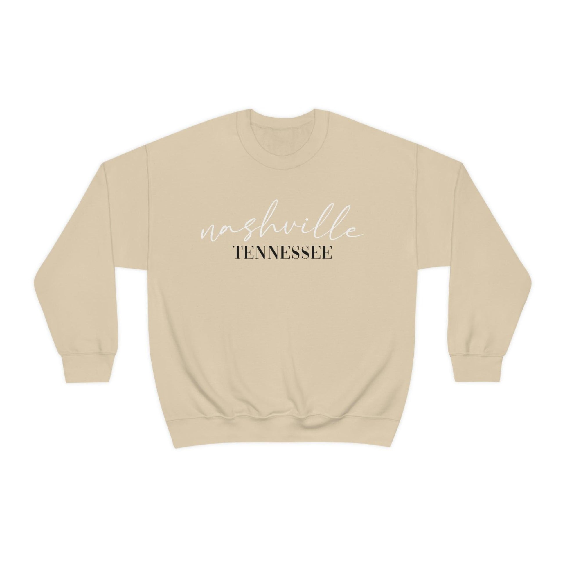 Nashville Tennessee Crewneck - BentleyBlueCo