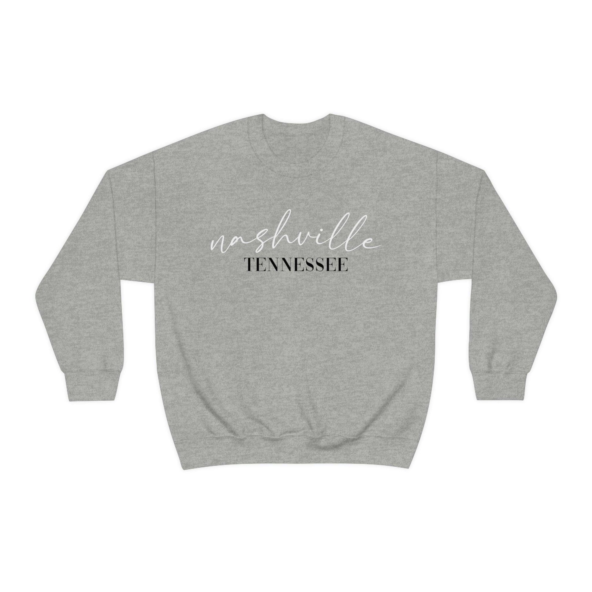 Nashville Tennessee Crewneck - BentleyBlueCo