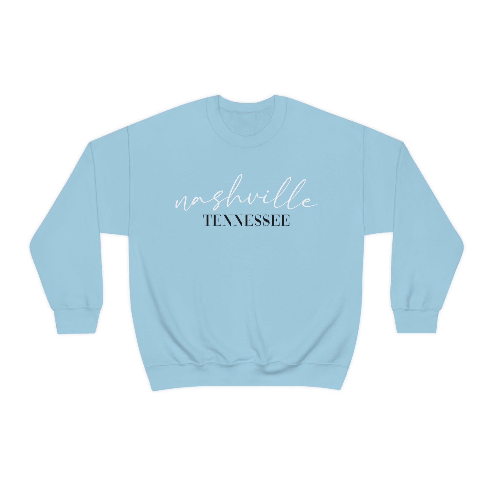 Nashville Tennessee Crewneck - BentleyBlueCo