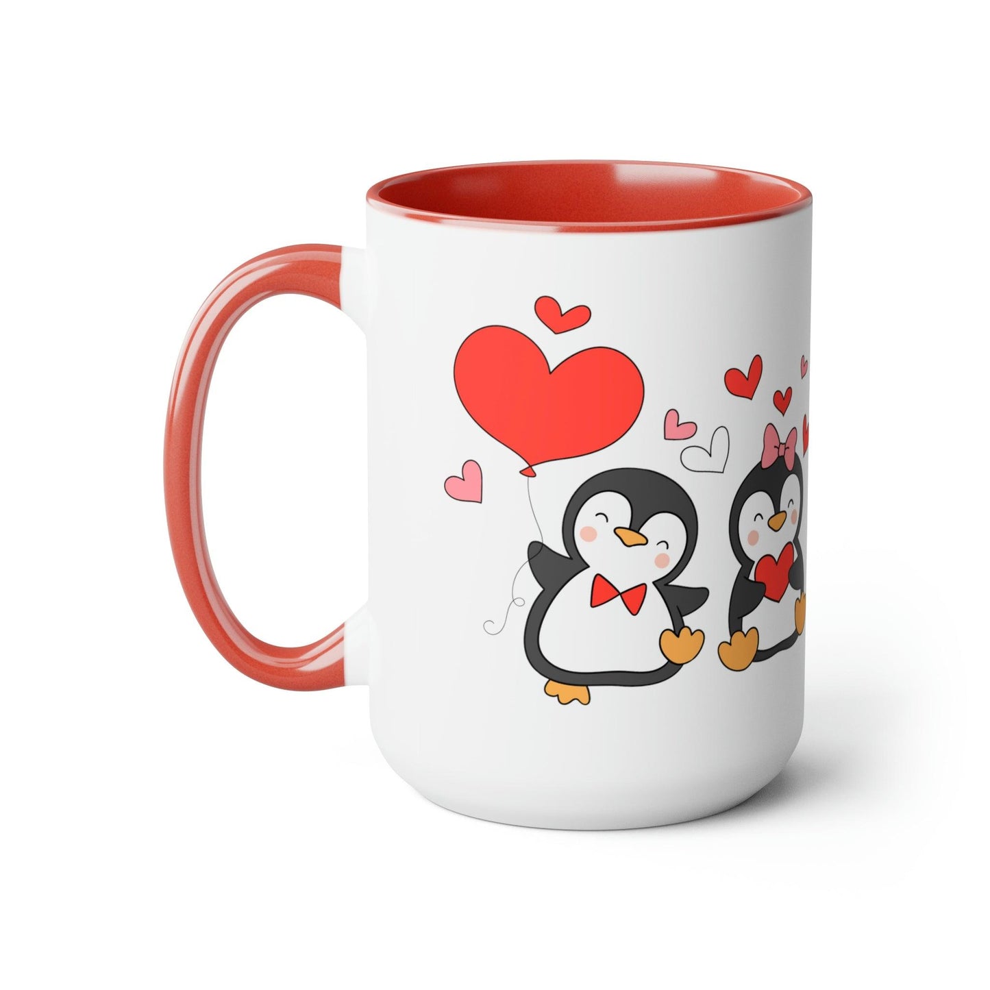 Penguin Couple Mug - BentleyBlueCo