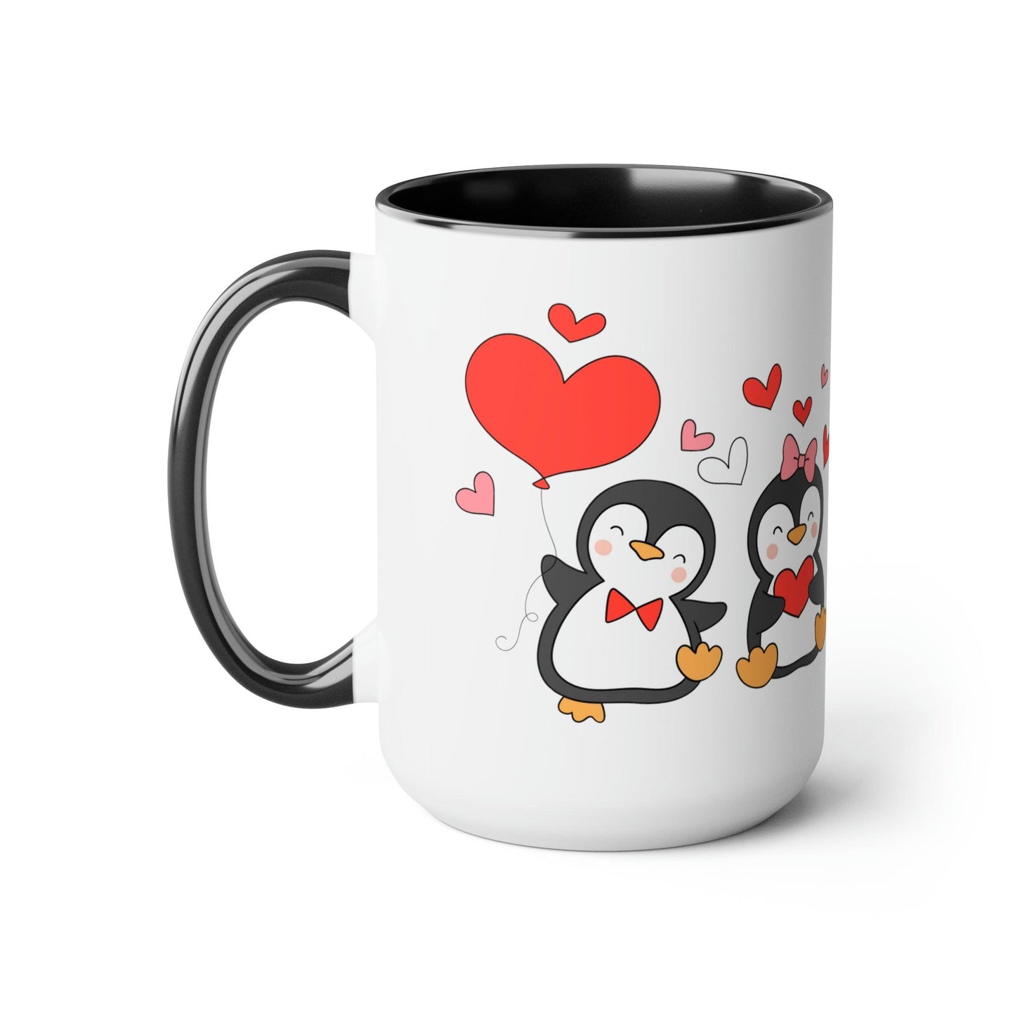 Penguin Couple Mug - BentleyBlueCo