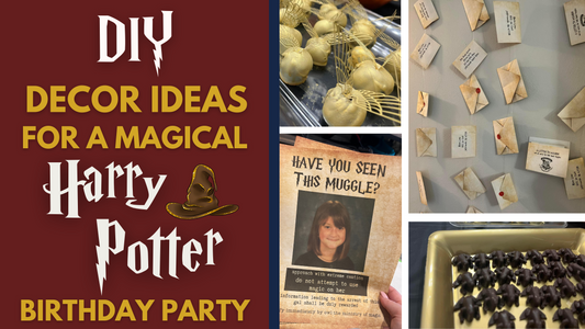 10+ DIY Harry Potter Birthday Decorations for a Magical Birthday Theme
