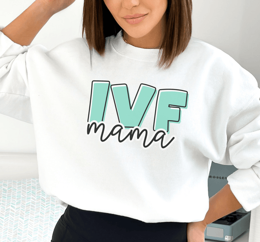 IVF Mama Crewneck Sweatshirt - BentleyBlueCo