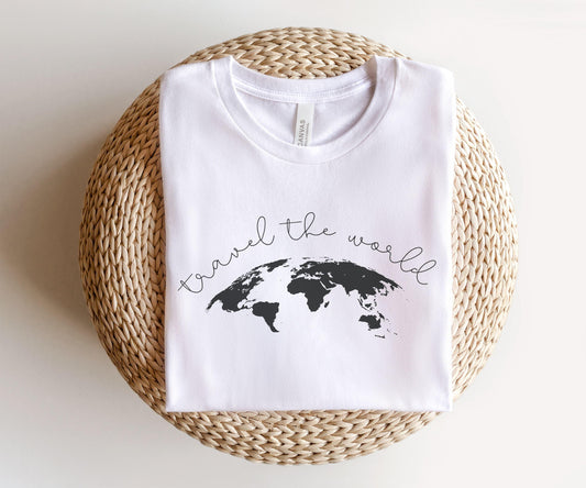 Travel the World Map Shirt - BentleyBlueCo