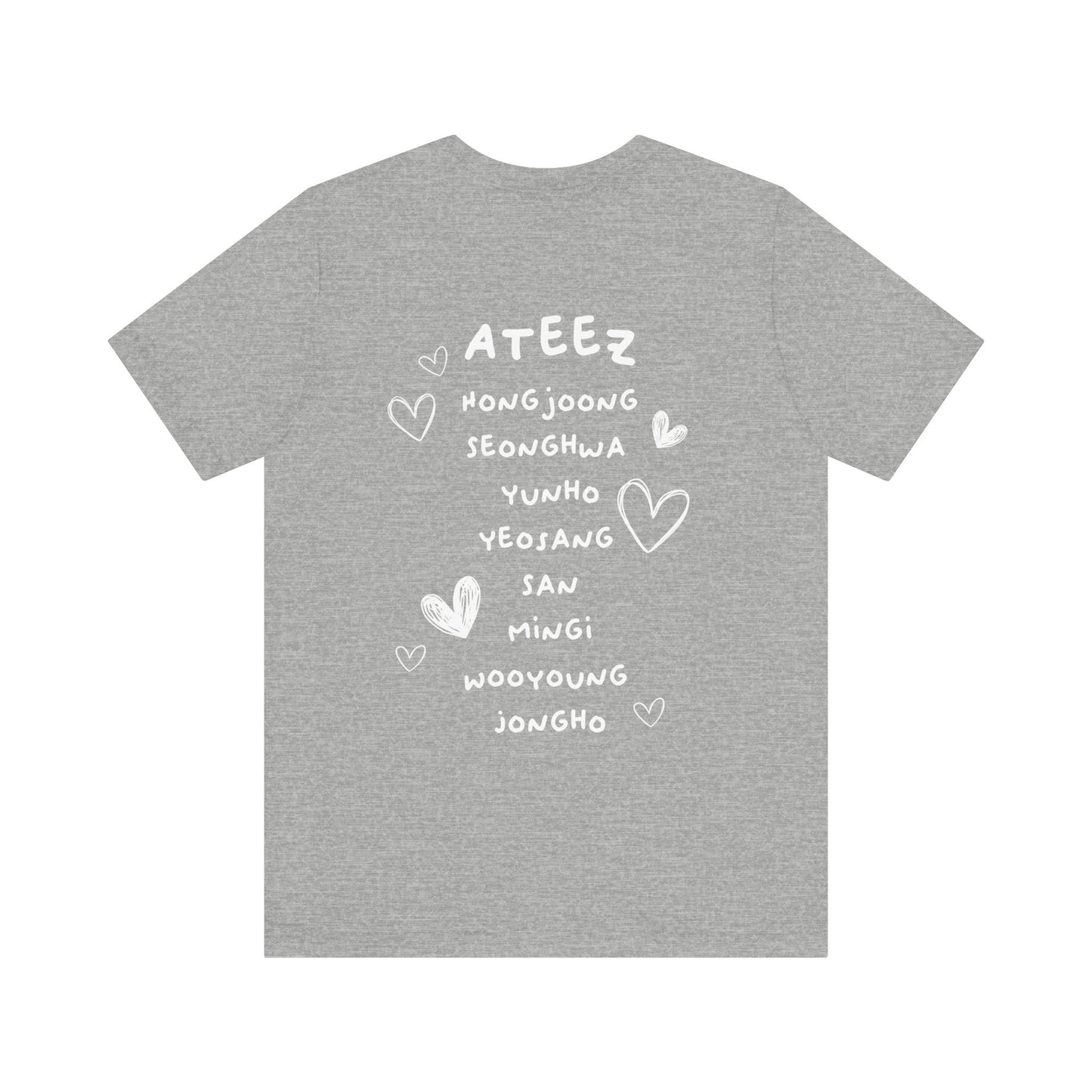 Custom Handwritten Atiny Ateez Graphic Tee