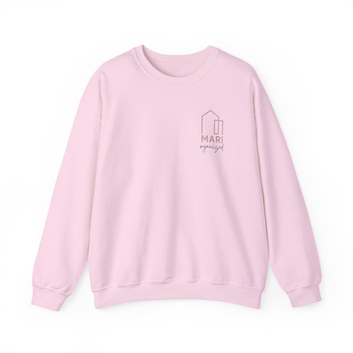 Custom Mari Organized Crewneck - Pocket Logo