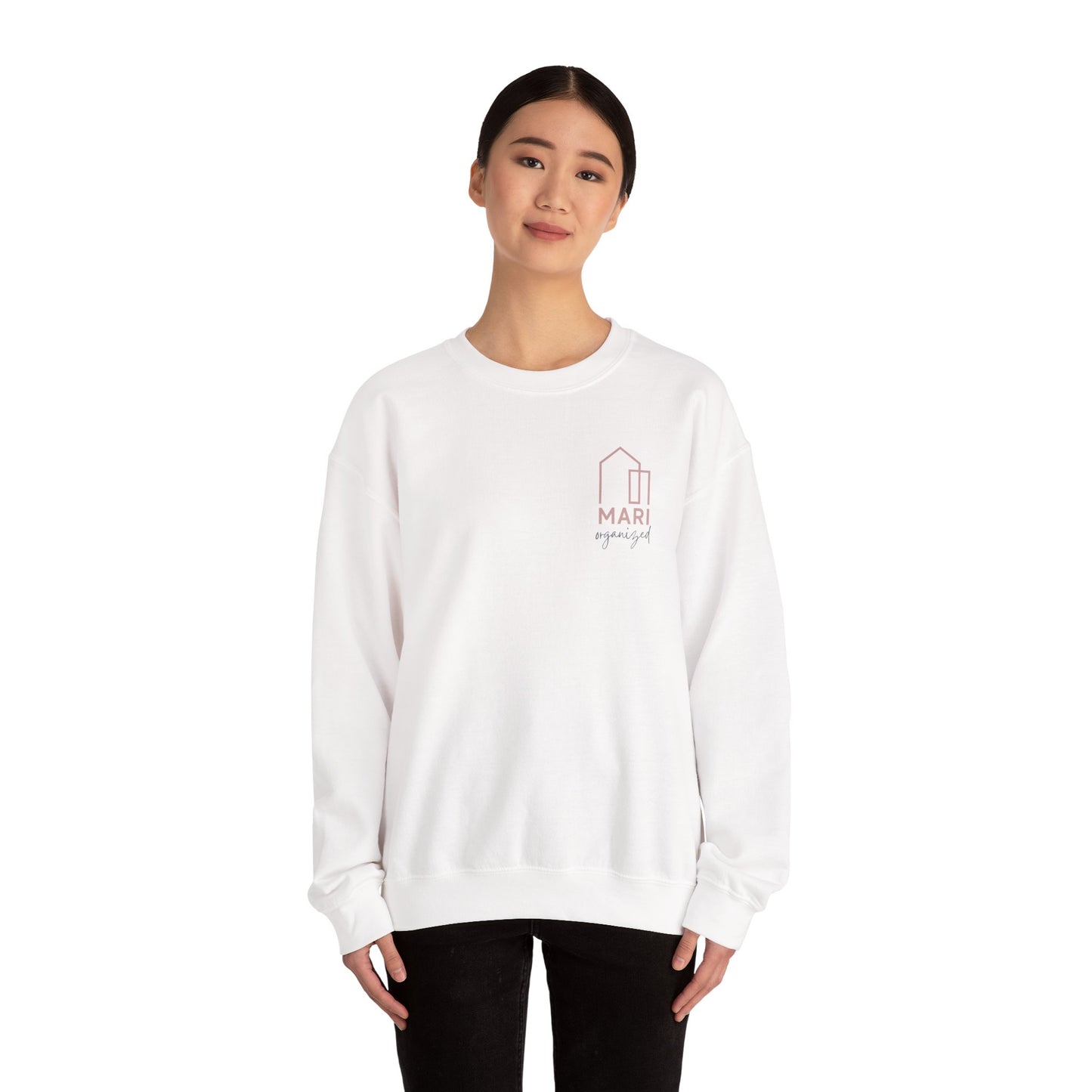 Custom Mari Organized Crewneck - Pocket Logo