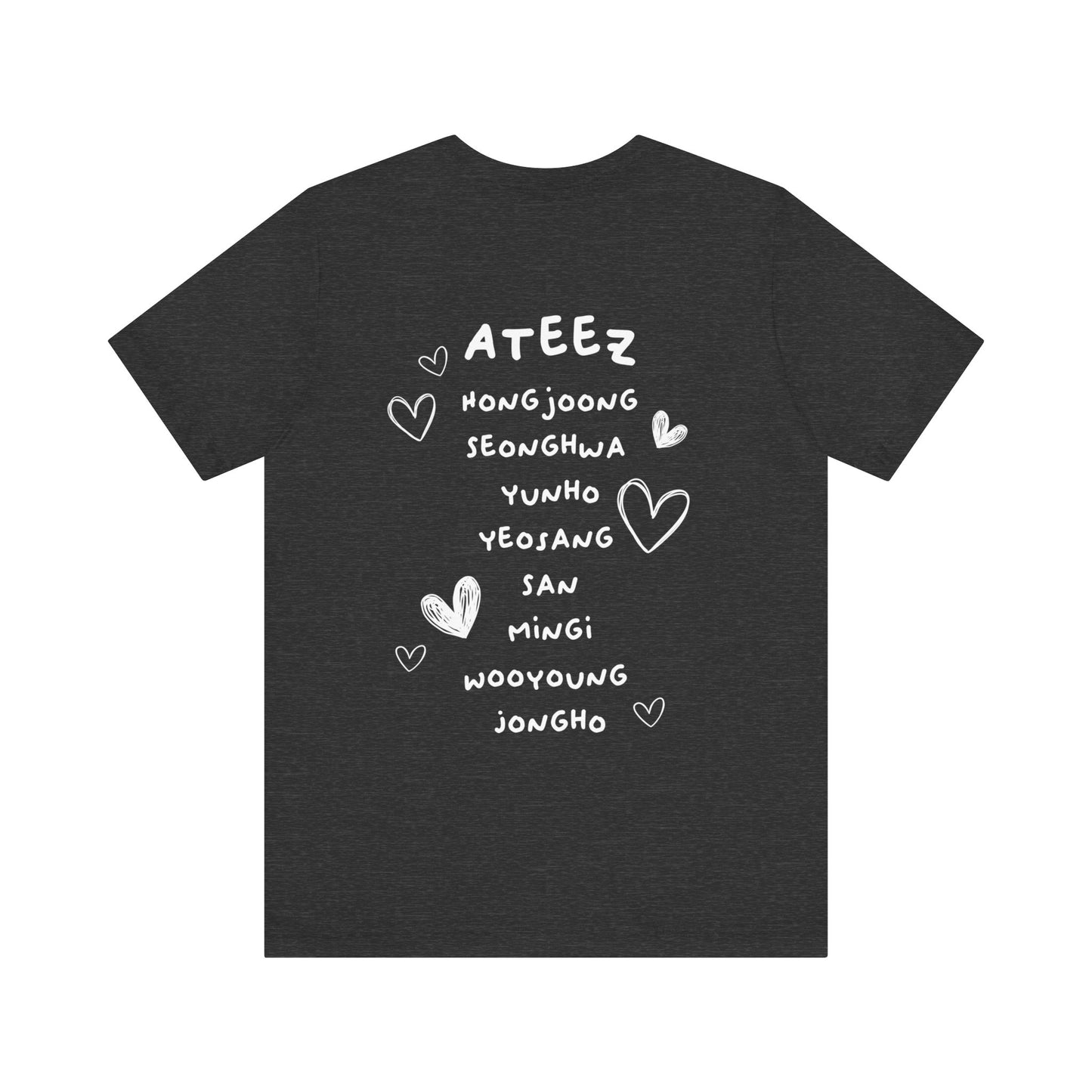 Custom Handwritten Atiny Ateez Graphic Tee