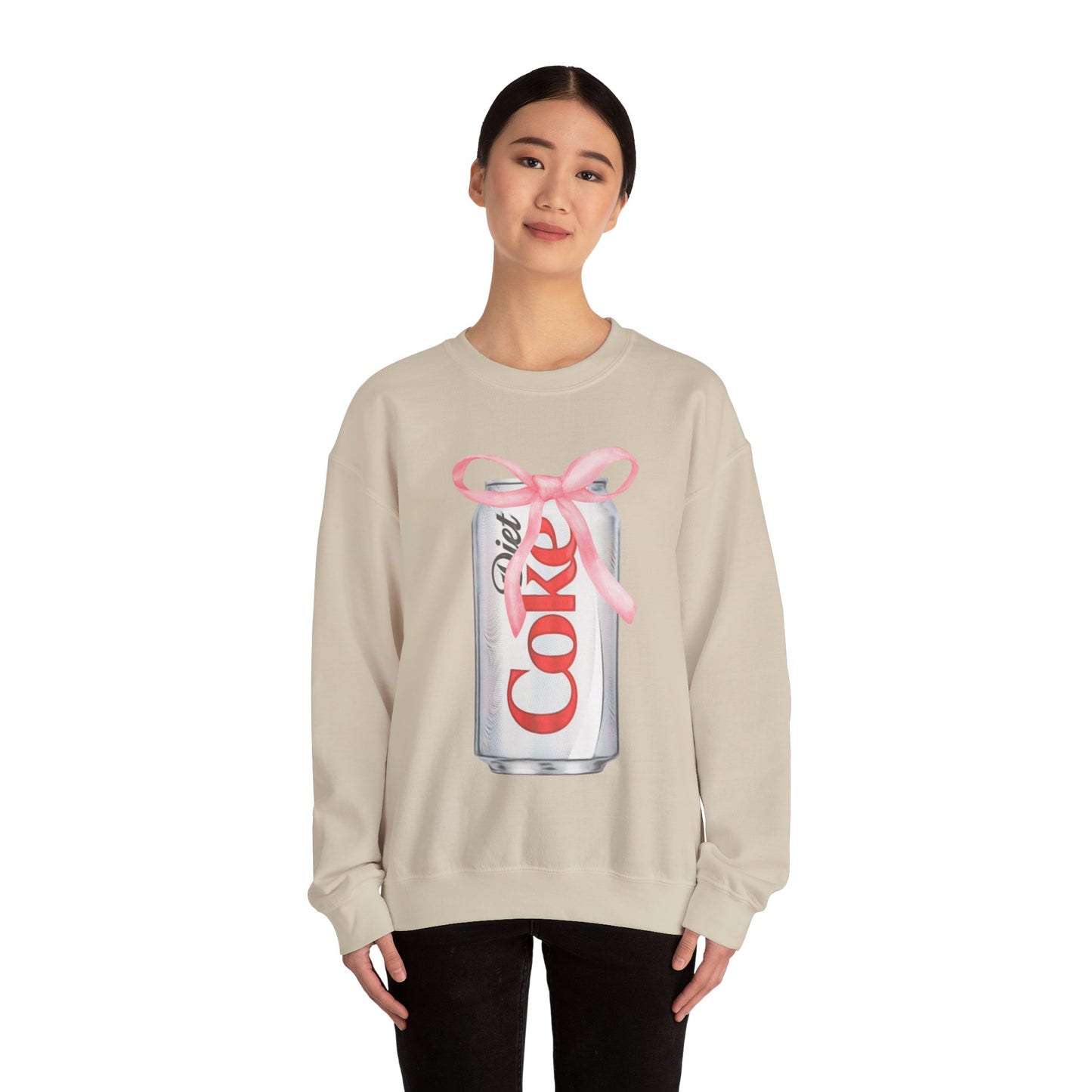 Diet Coke Bow Crewneck