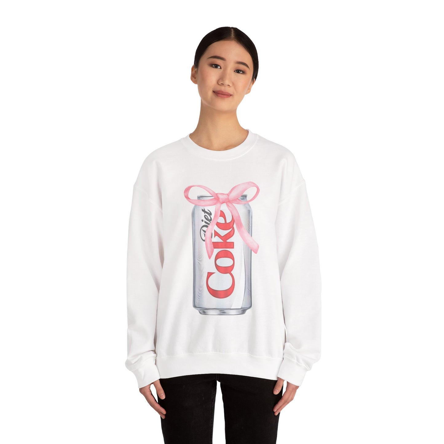 Diet Coke Bow Crewneck