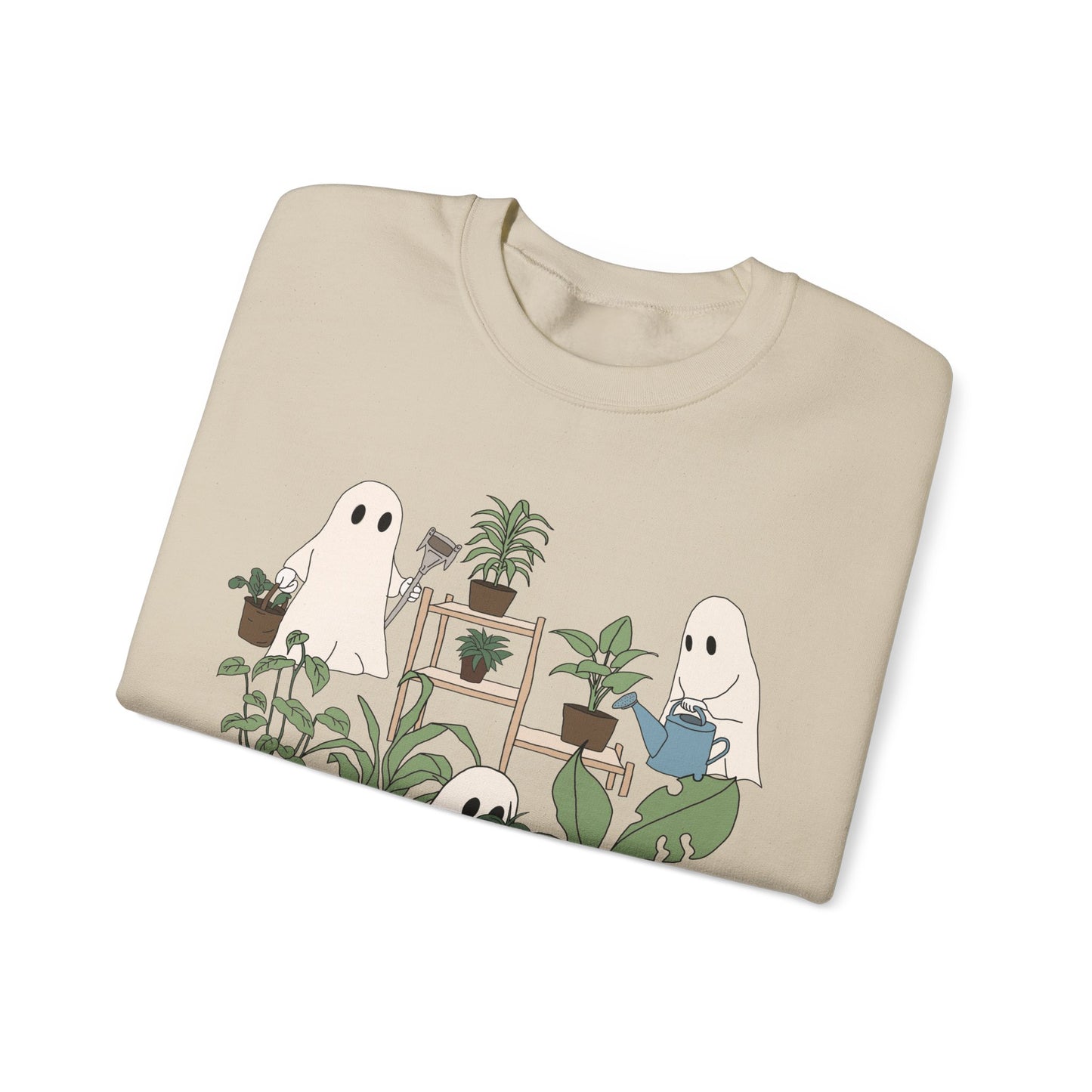 Plant Lover Ghosts Crewneck