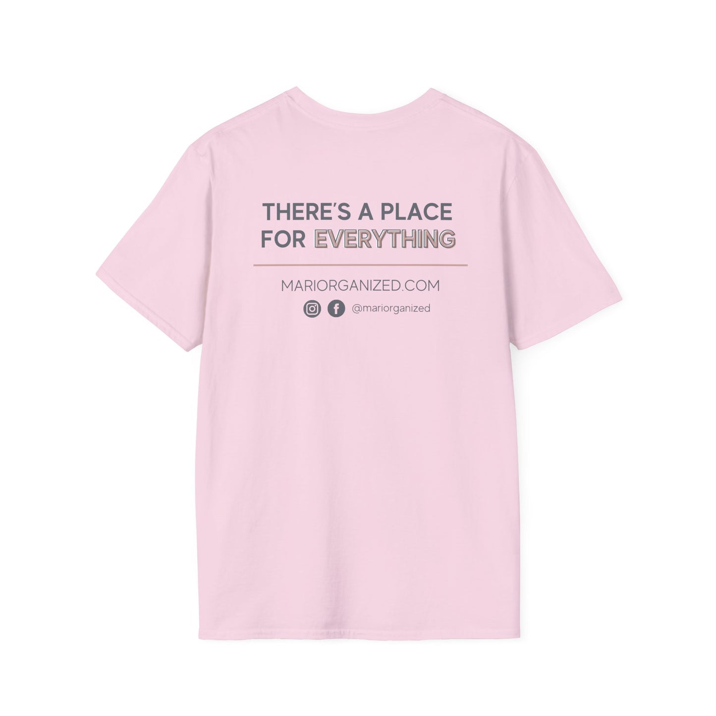 Custom Mari Organized Tee - Pocket Logo