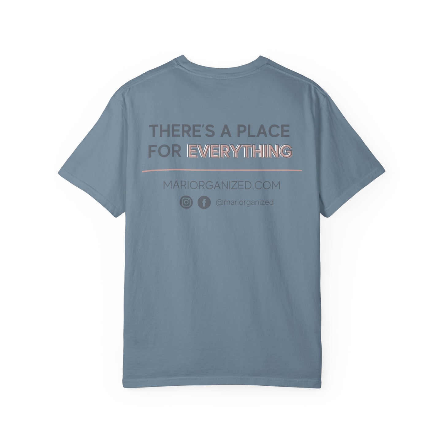 Comfort Colors Mari Organized Tee - Pocket Logo
