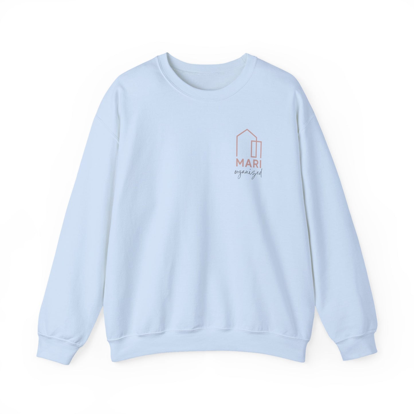 Custom Mari Organized Crewneck - Pocket Logo