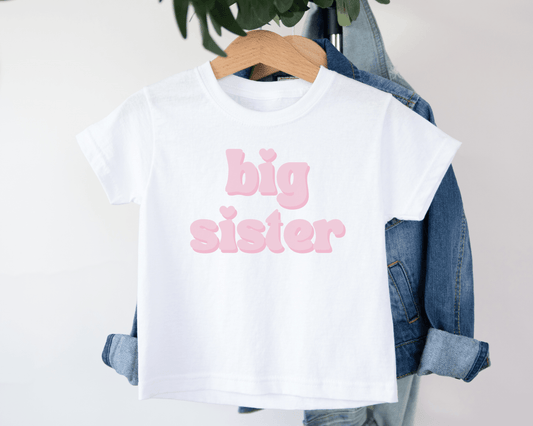 Groovy Big Sister T-shirt - BentleyBlueCo