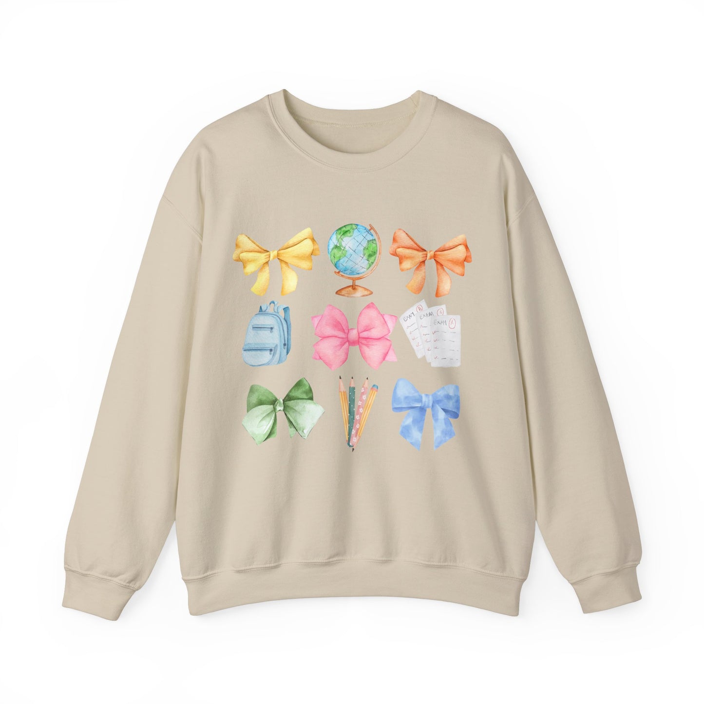 Teacher Bow Crewneck