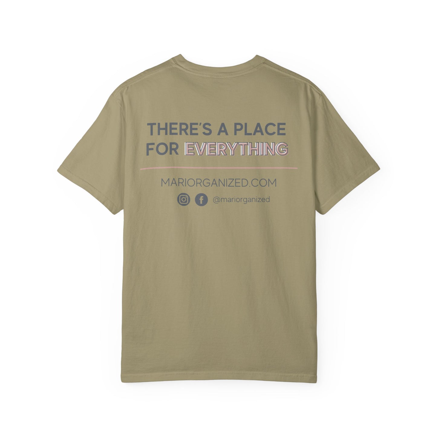 Comfort Colors Mari Organized Tee - Pocket Logo