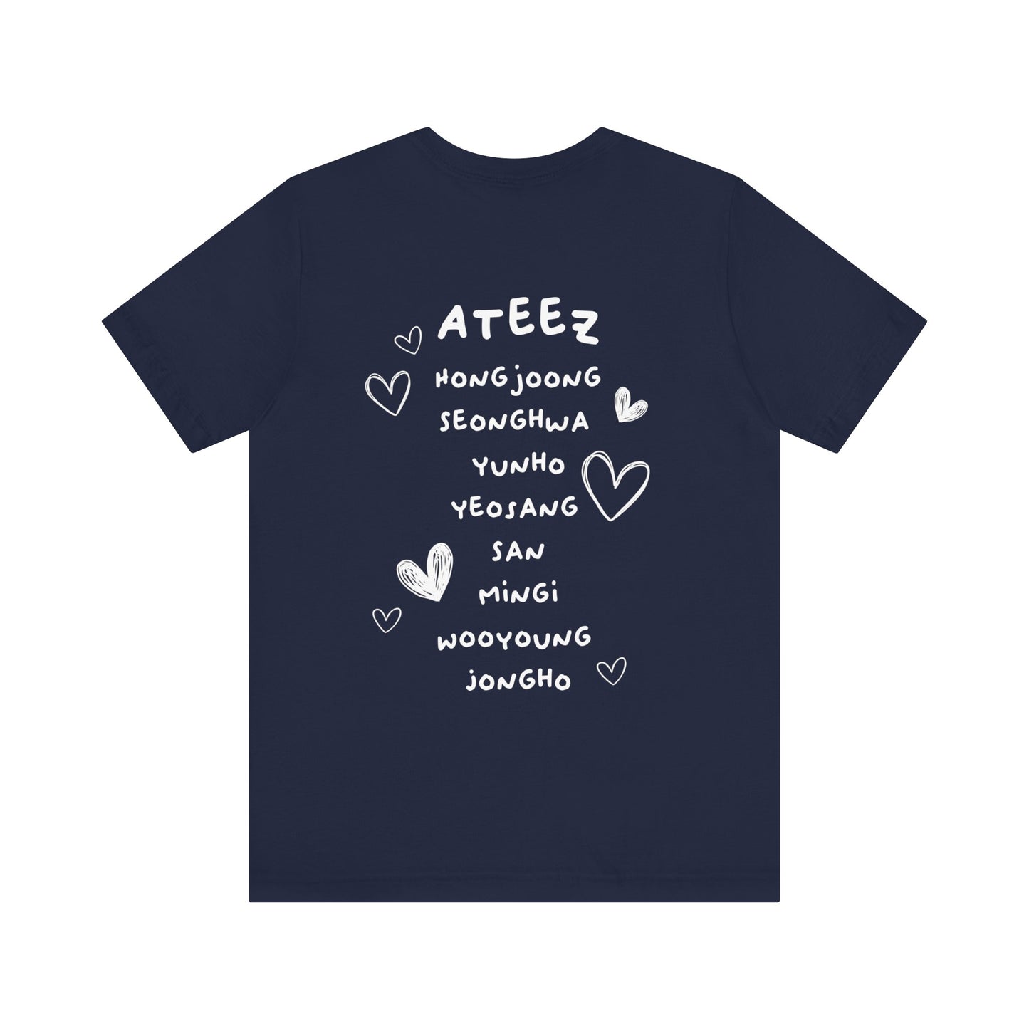 Custom Handwritten Atiny Ateez Graphic Tee