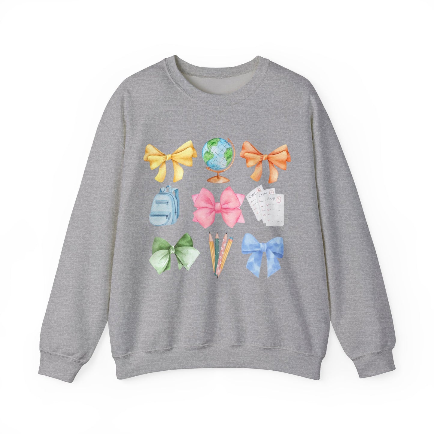 Teacher Bow Crewneck