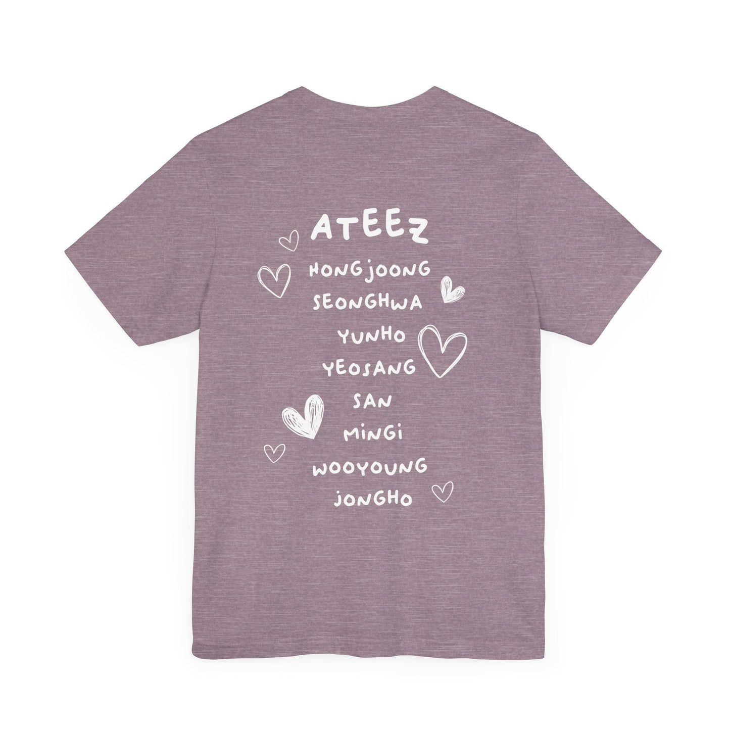 Custom Handwritten Atiny Ateez Graphic Tee