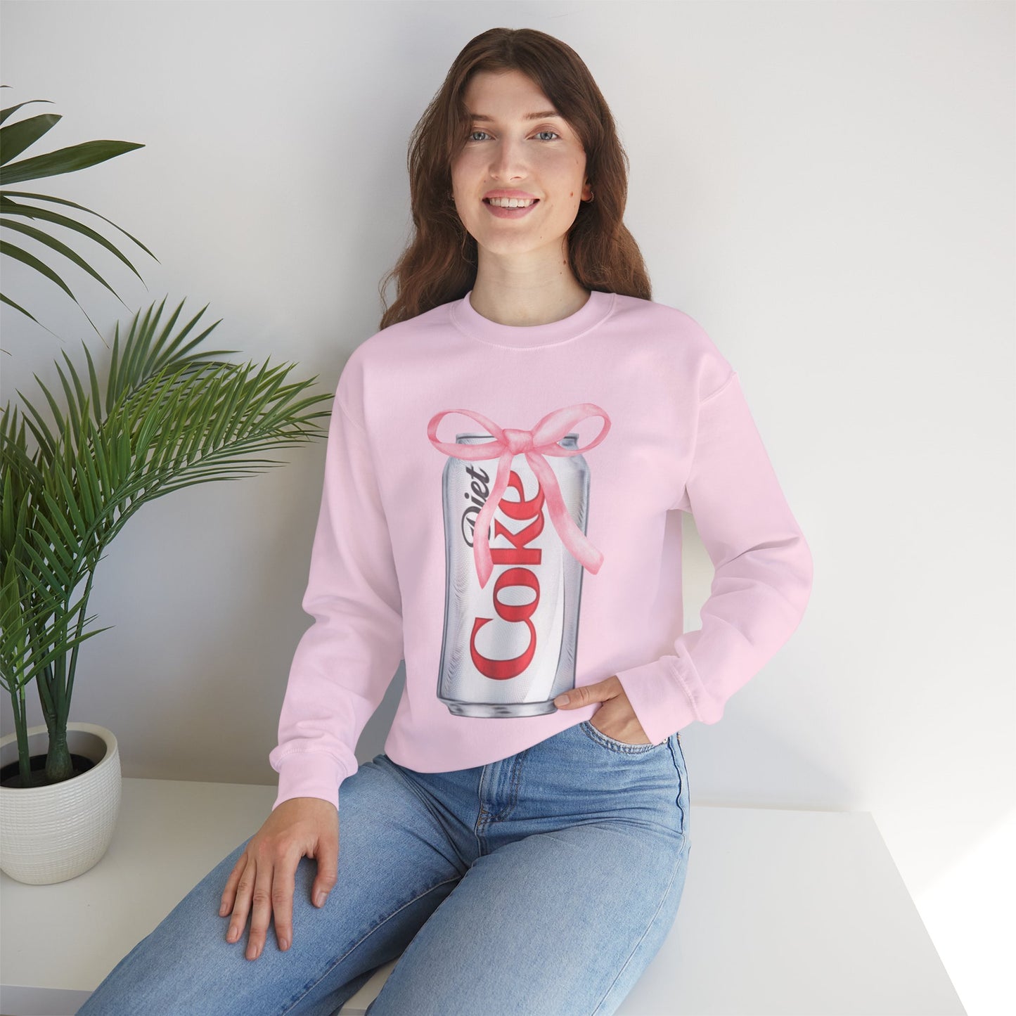 Diet Coke Bow Crewneck