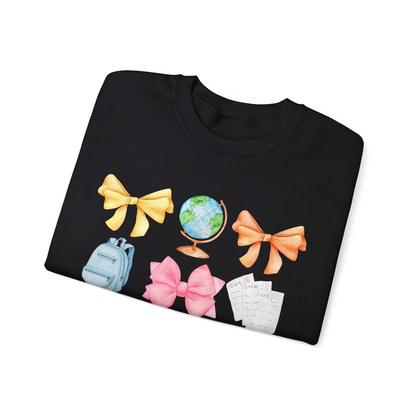 Teacher Bow Crewneck