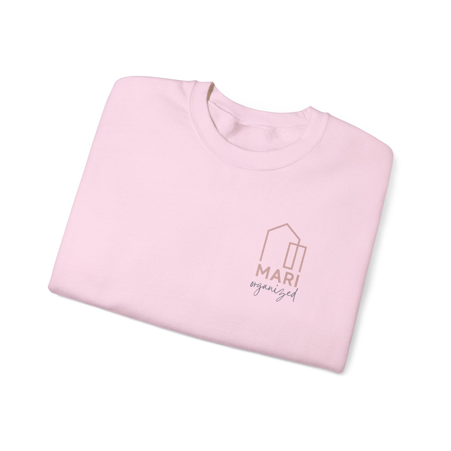 Custom Mari Organized Crewneck - Pocket Logo