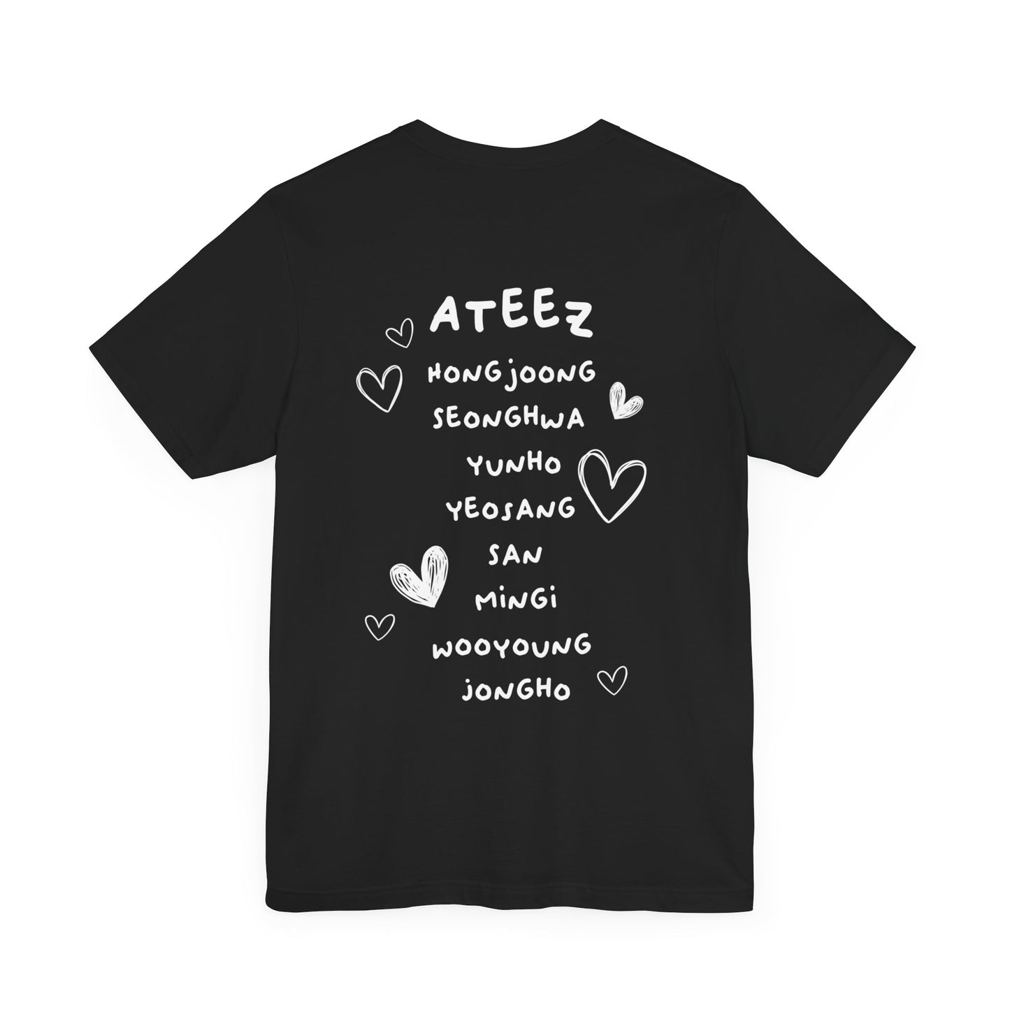 Custom Handwritten Atiny Ateez Graphic Tee