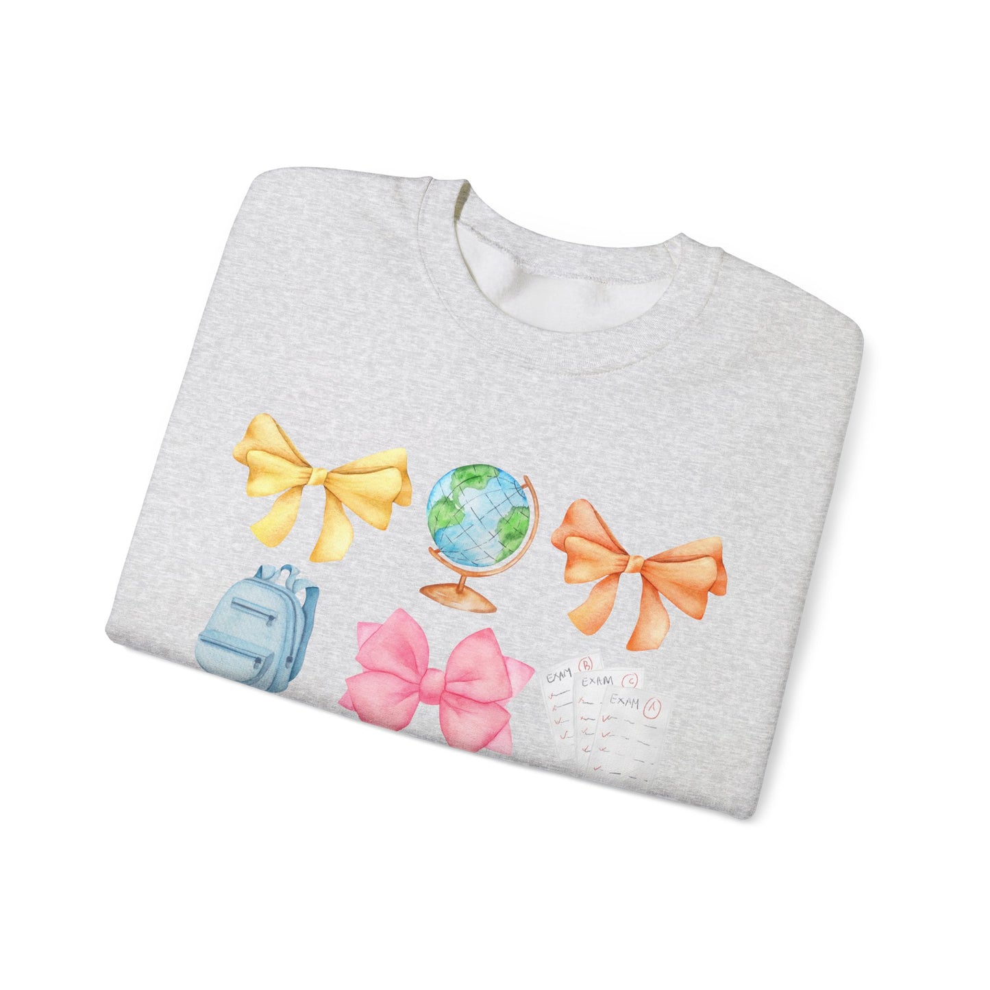 Teacher Bow Crewneck