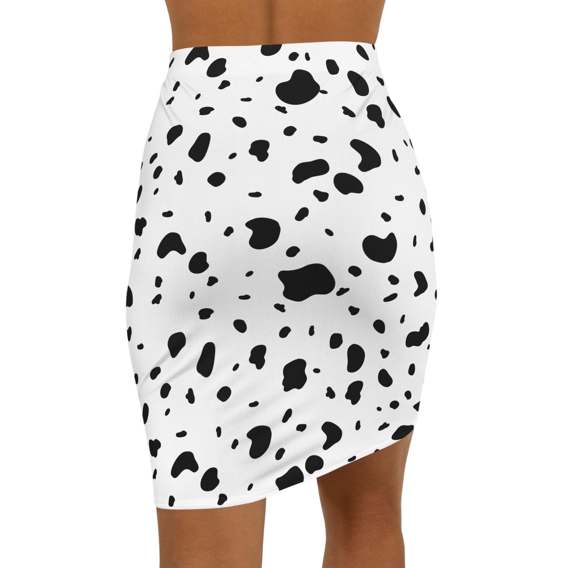 Dalmatian print skirt - BentleyBlueCo