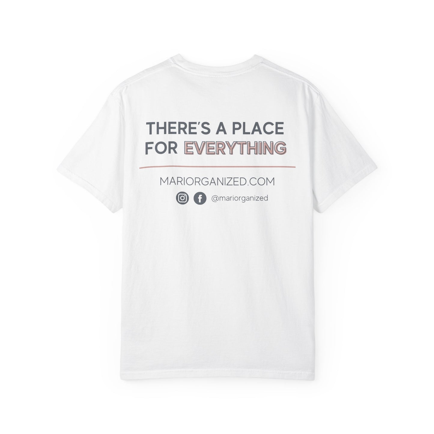 Comfort Colors Mari Organized Tee - Pocket Logo