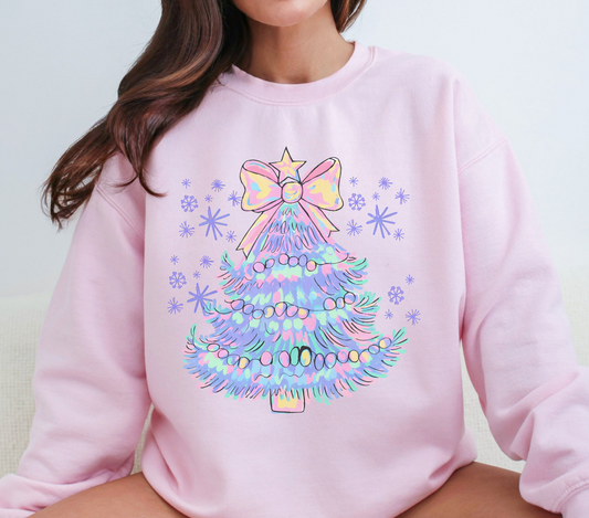 Cute Bow Christmas Tree