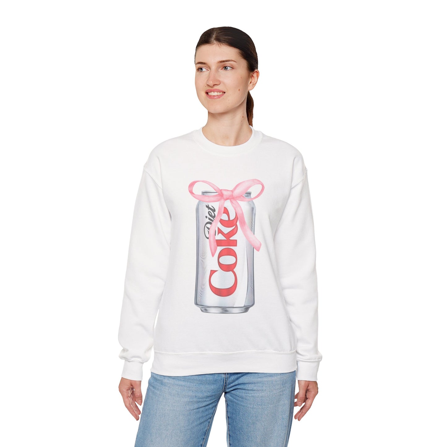 Diet Coke Bow Crewneck